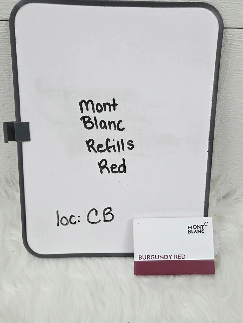 Montblanc Burgundy Red Ink Cartridges